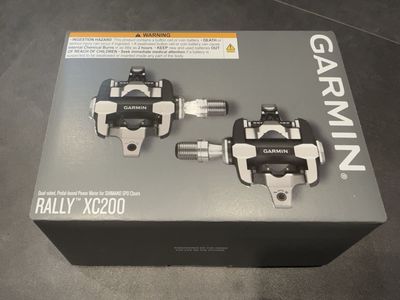 Garmin Rally xc200 power meter pedals