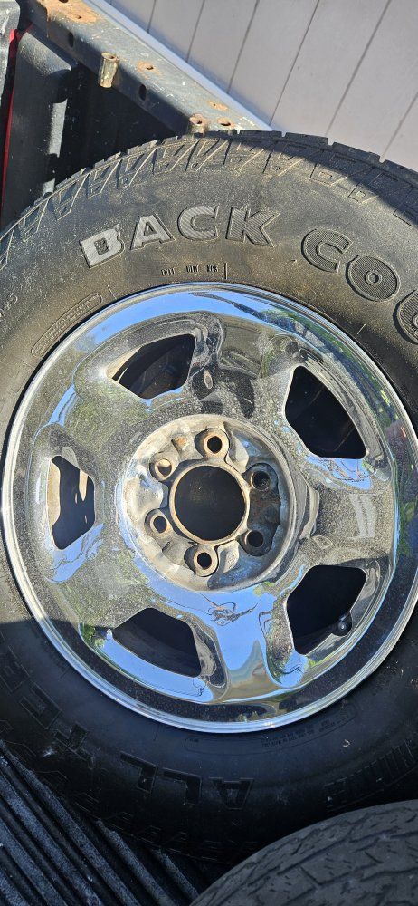 17" set of rims aluminum/steel