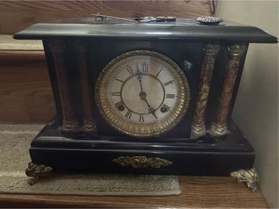 Antique Waterbury Mantle clock