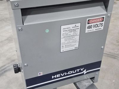 Unused Emerson 30 kva 480v to 208Y/120v transformer