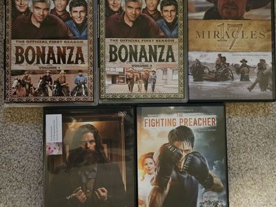 DVD's - Bonanza Seaon 1, 17 Miracles, etc