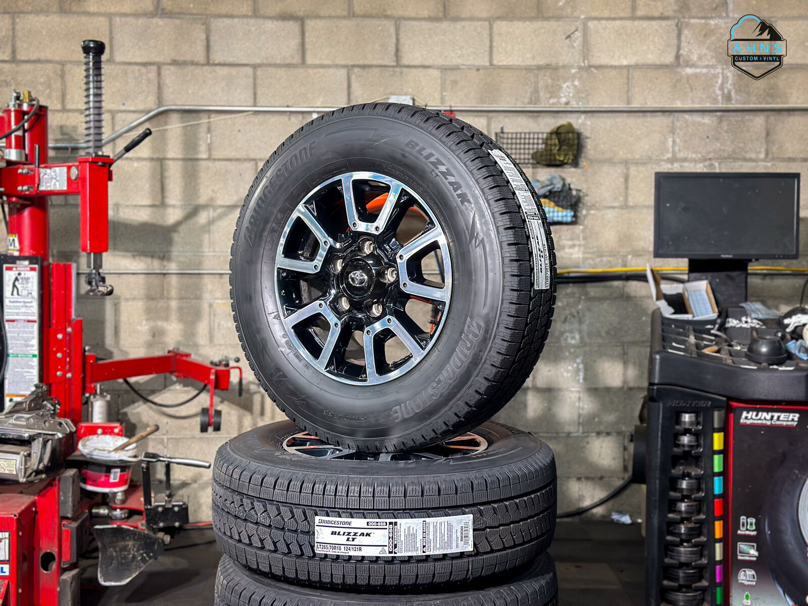 Toyota Snow Package | 265 70 18 Bridgestone Blizzak | Tundra | Sequoia | 18" Wheel Package | Winter Tires | 265/70r18 | 5x150