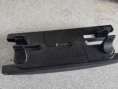 Strider Bikes Footrest for Balance Bikes - Black, Durable, Easy to Install