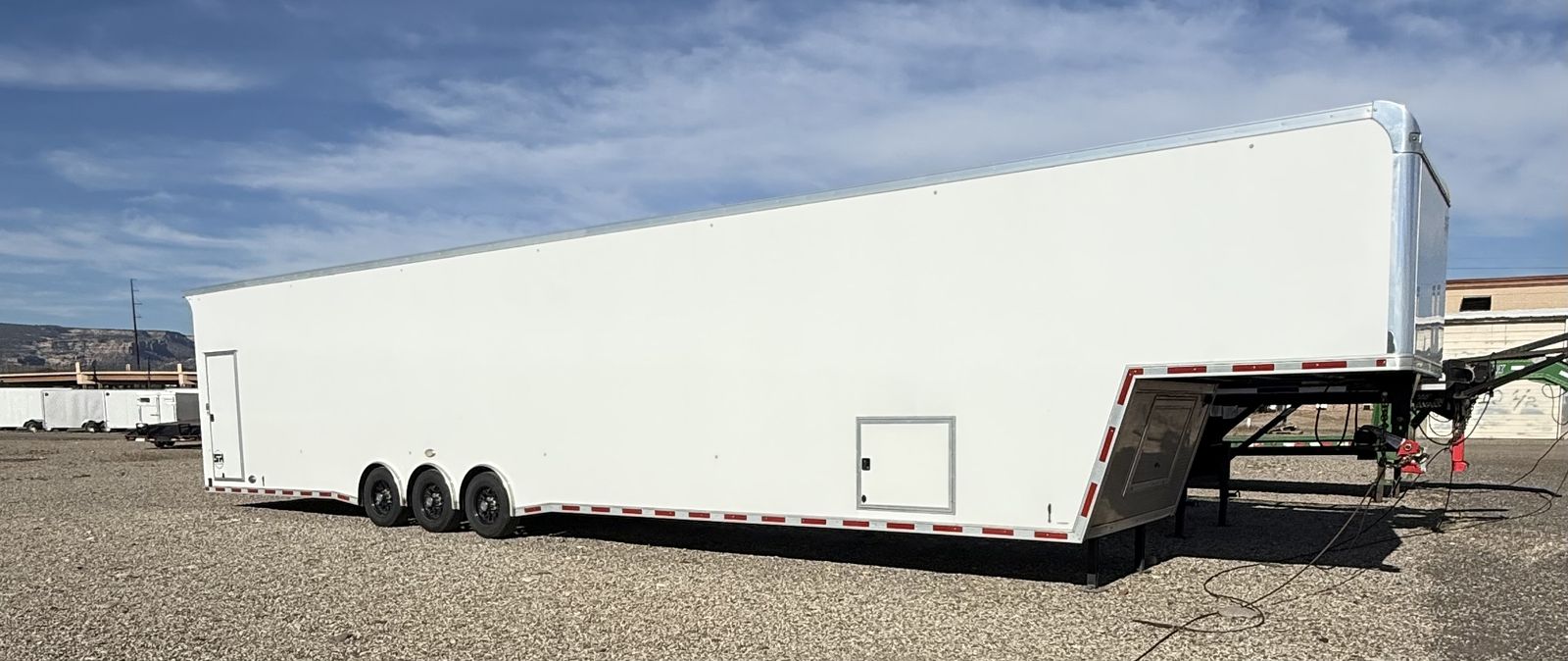 2024 8 1/2X53' PREMIUM ENCLOSED WEDGE TRAILER!!