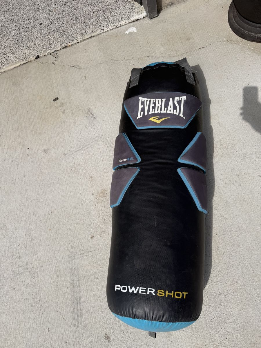 Everlast Power Shot 100lb Heavy Bag Boxing Kickboxing MMA Training