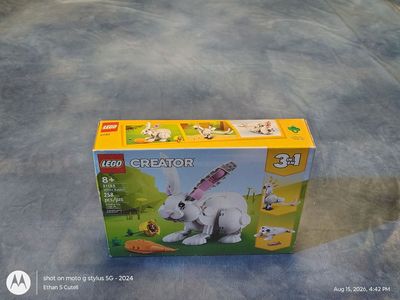 NIB Lego Creator White Rabbit