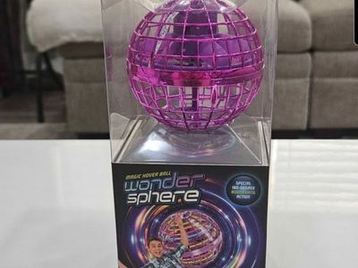 Wonder Sphere Magic Hover Ball - Purple STEM Certified Flying Toy New in Box