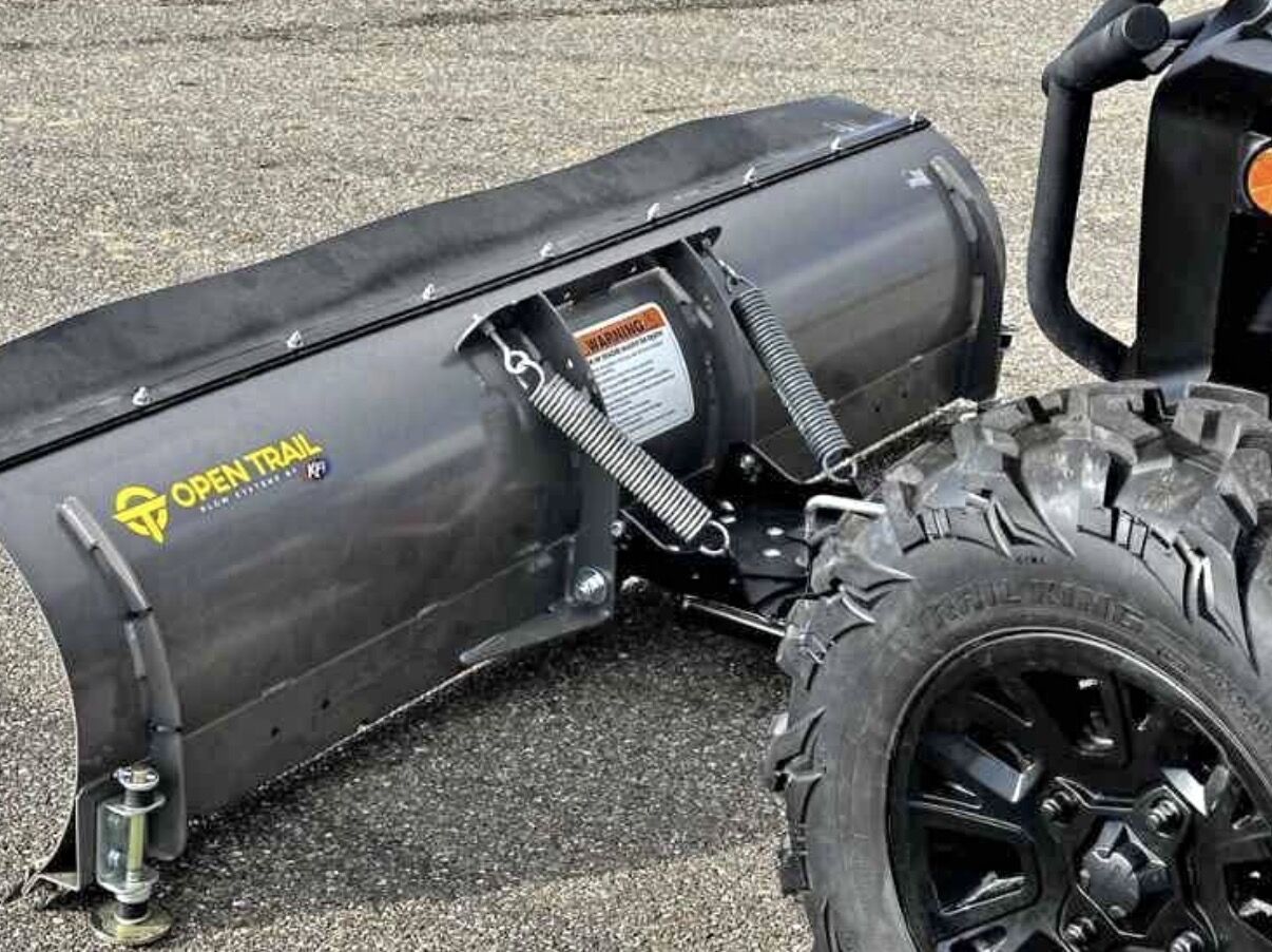 NEW KFI 66” UTV / ATV / SxS Snow Plow –  USA Made -  Fits Polaris, Yamaha, Kawasaki, Can-Am, Honda, and others