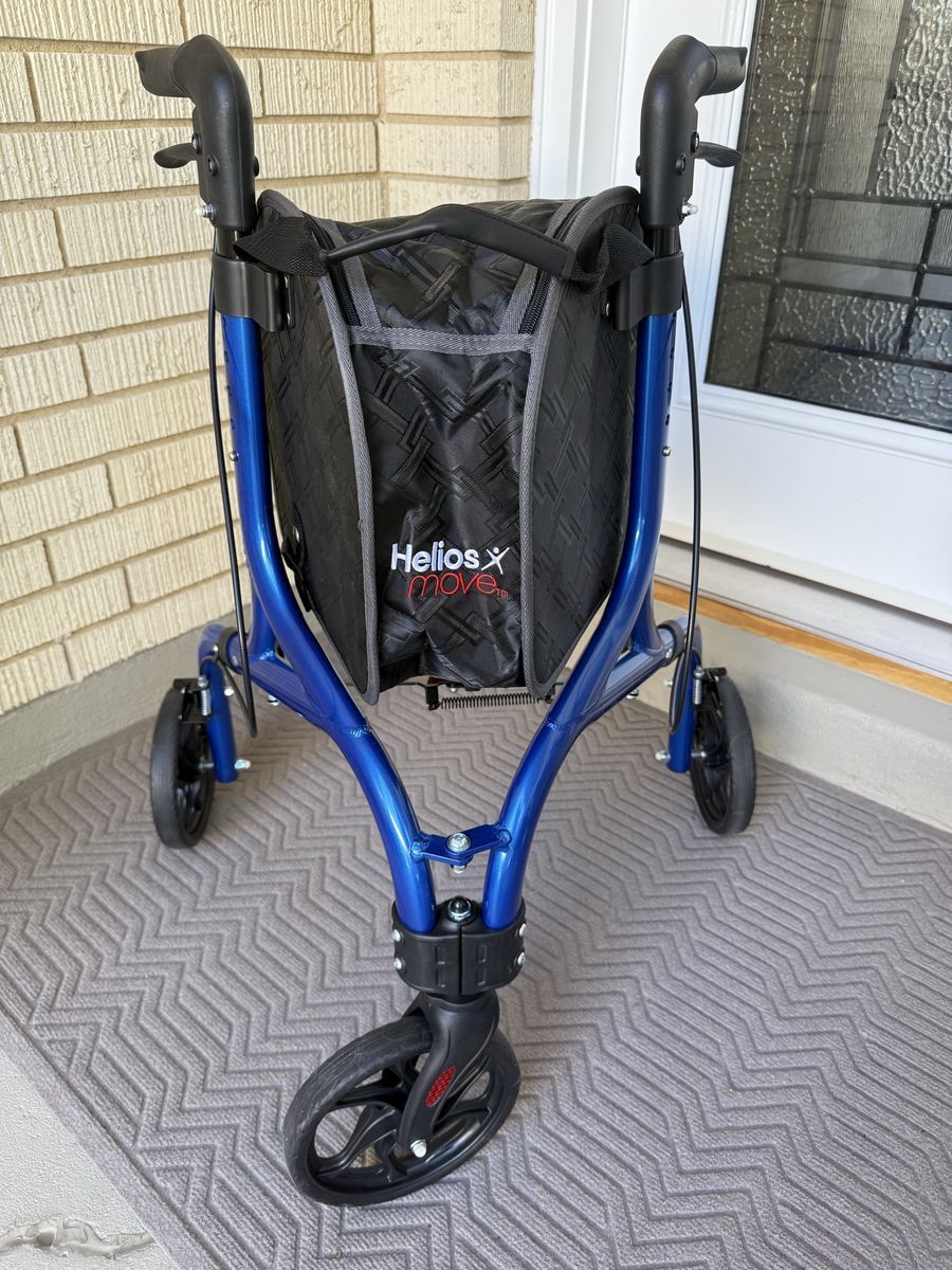 Brand New Helios 3-Wheel Rollator Walker – $50