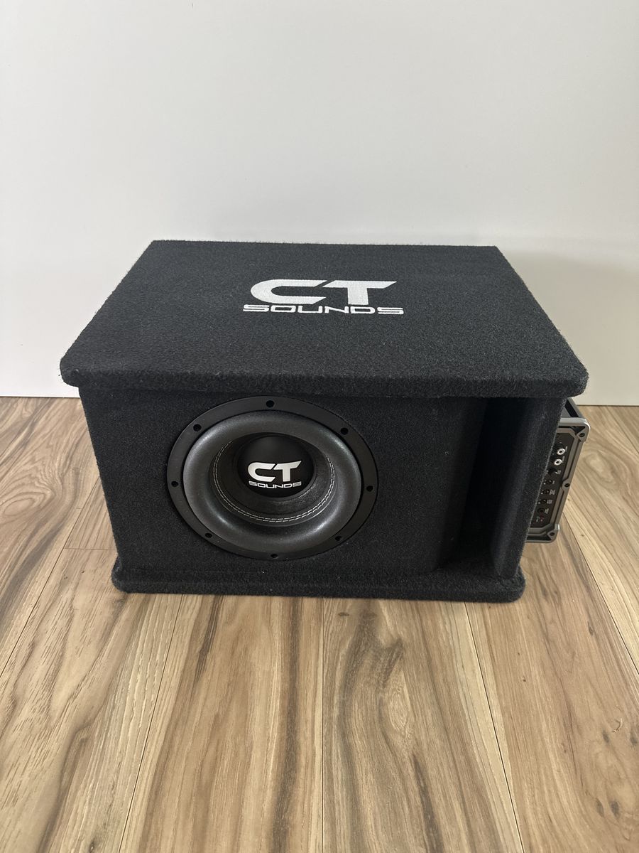 CT Sounds Subwoofer with Kicker DXA400.1 Amplifier - Car Audio System
