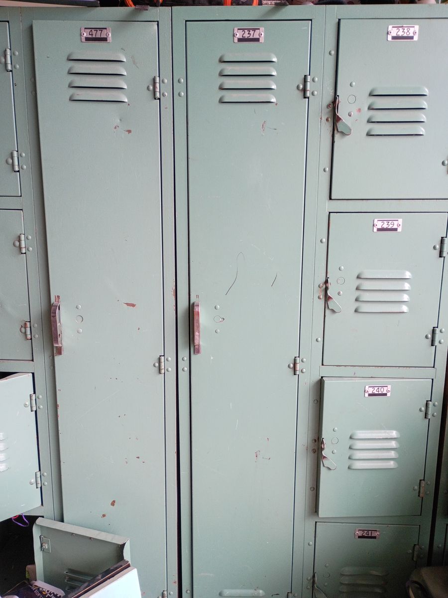 Old school lockers