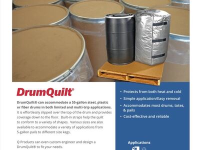 DrumQuilt® for 55 gallon Drums