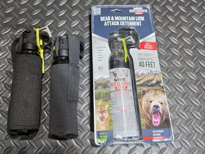 Sabre Frontiersman Max Bear & Mountain Lion Attack Deterrent 7.9oz (3 bottles)