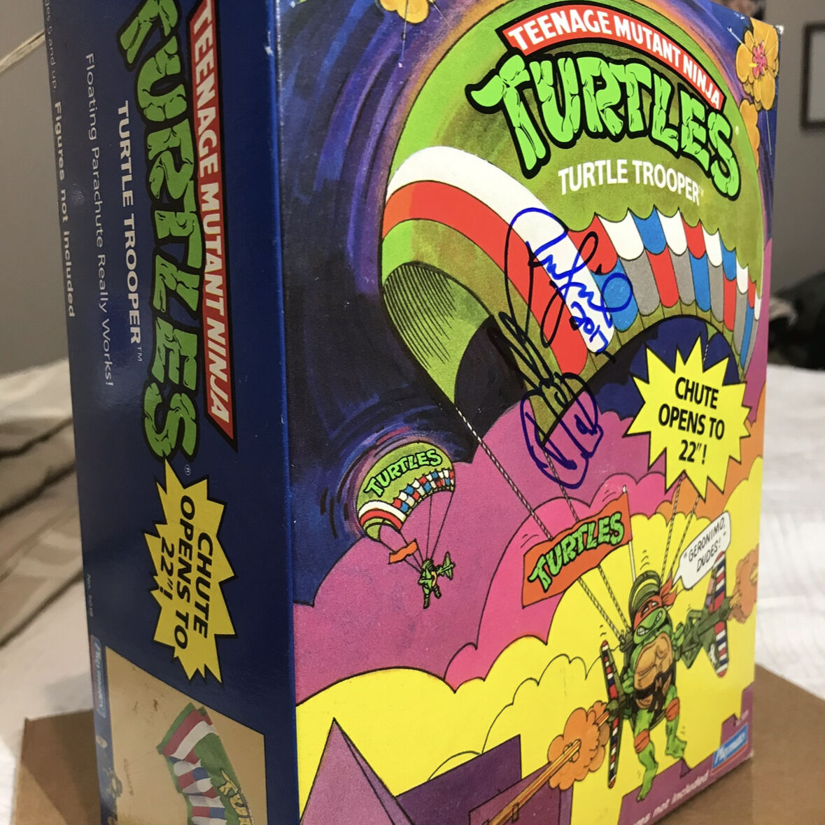 1988 TMNT Turtle Trooper Signed with COA