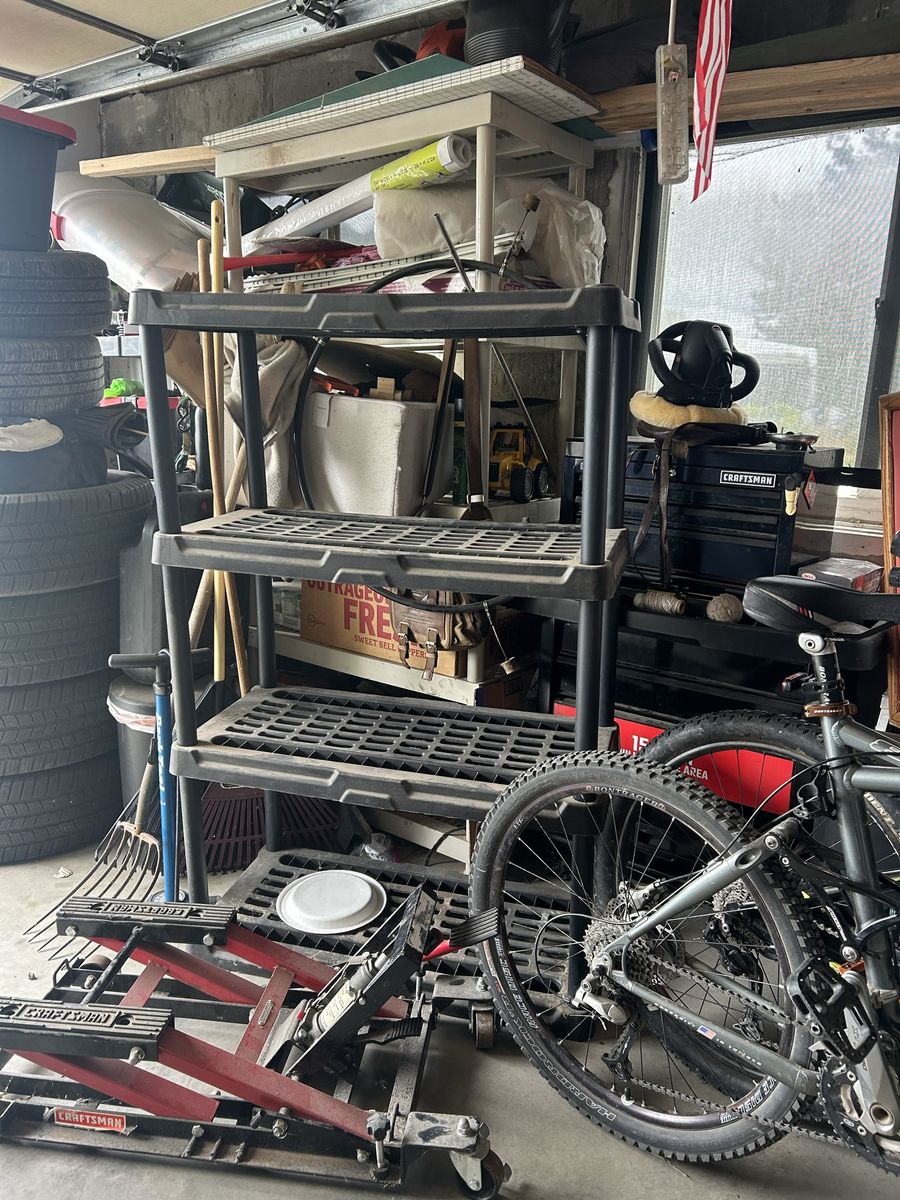 Garage shelf