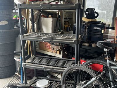 Garage shelf