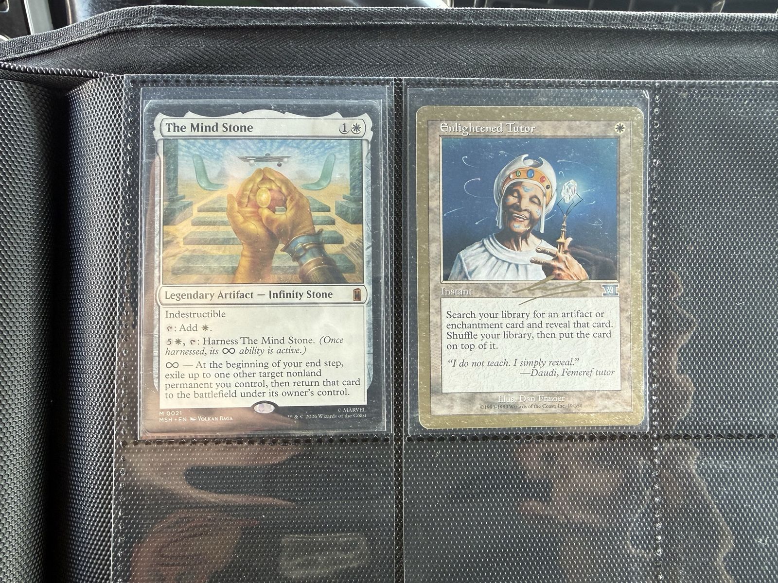 Magic: The Gathering MTG Commander Builder Binder Collection and other valuable cards.