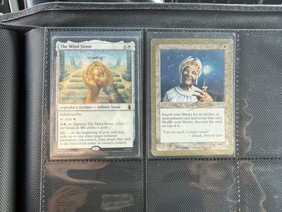 Magic: The Gathering MTG Commander Builder Binder Collection and other valuable cards.