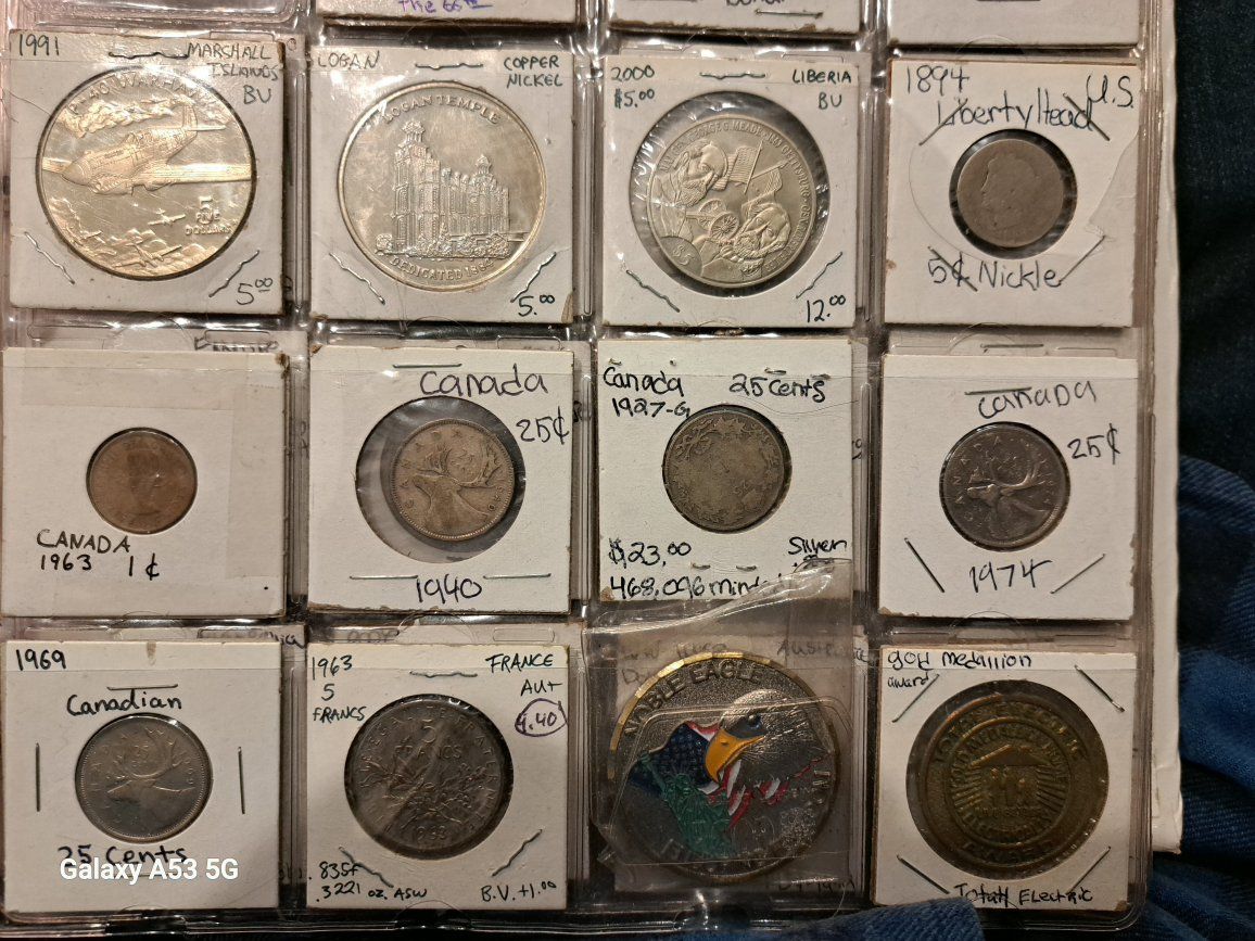 Vintage Banknotes & Gold Discovery Coin Set - Collectible Currency & Memorabilia Lot