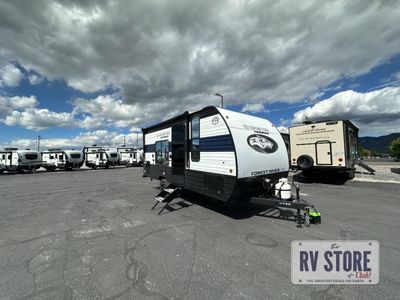 2026 Forest River RV Cherokee Wolf Pup 16FQW Travel Trailer Front Bedroom|Rear Bath
