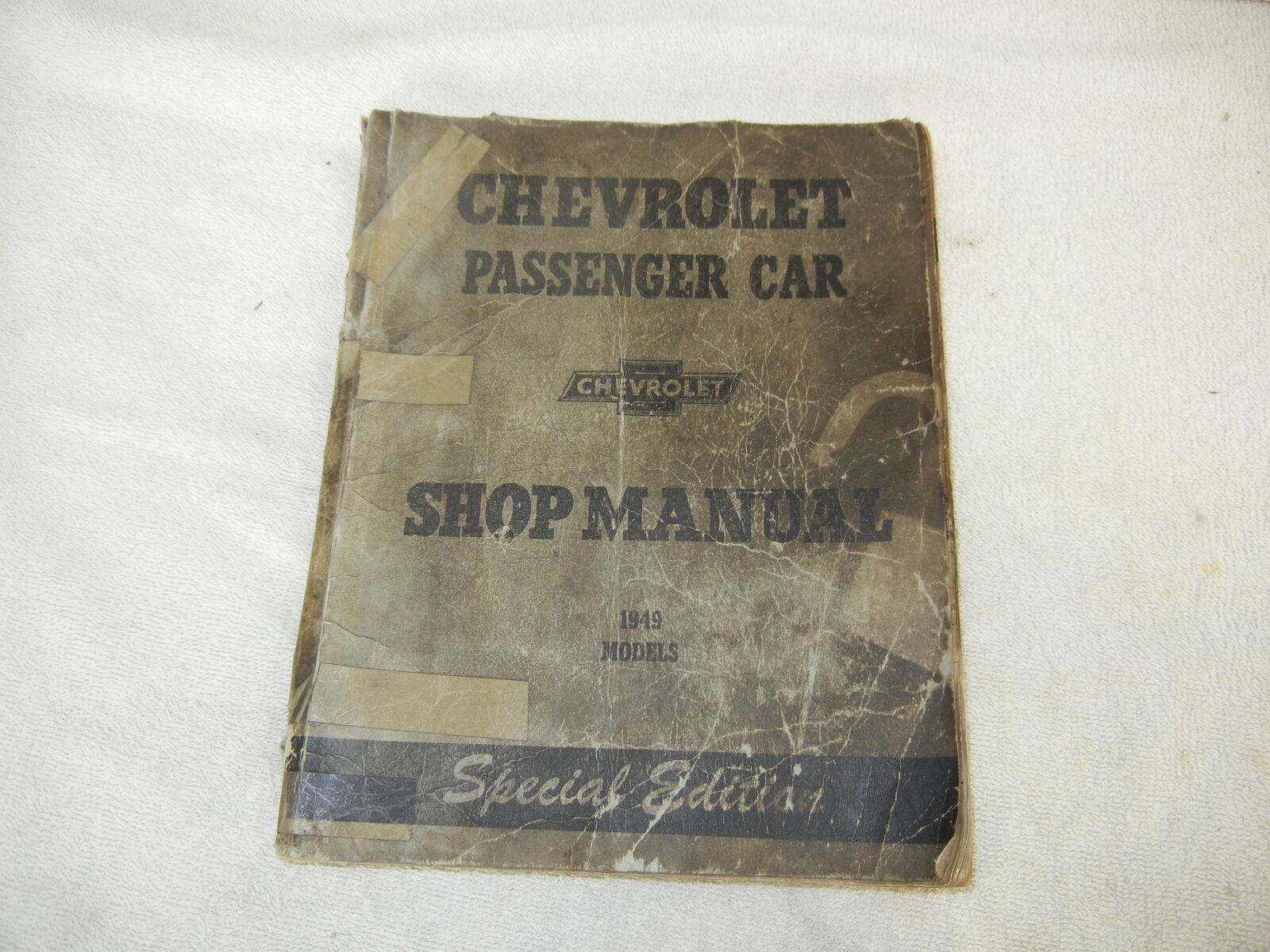 Chevy 1949 Original GM Special Edition Shop Manual