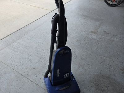 Simplicity Upright Vacuum Cleaner - Blue, Bagged, Corded Electric