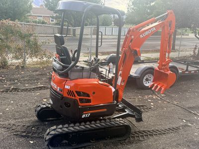 2018 Powerful Kubota U17 mini excavator. Serviced! 1200 hours only! Like New!
