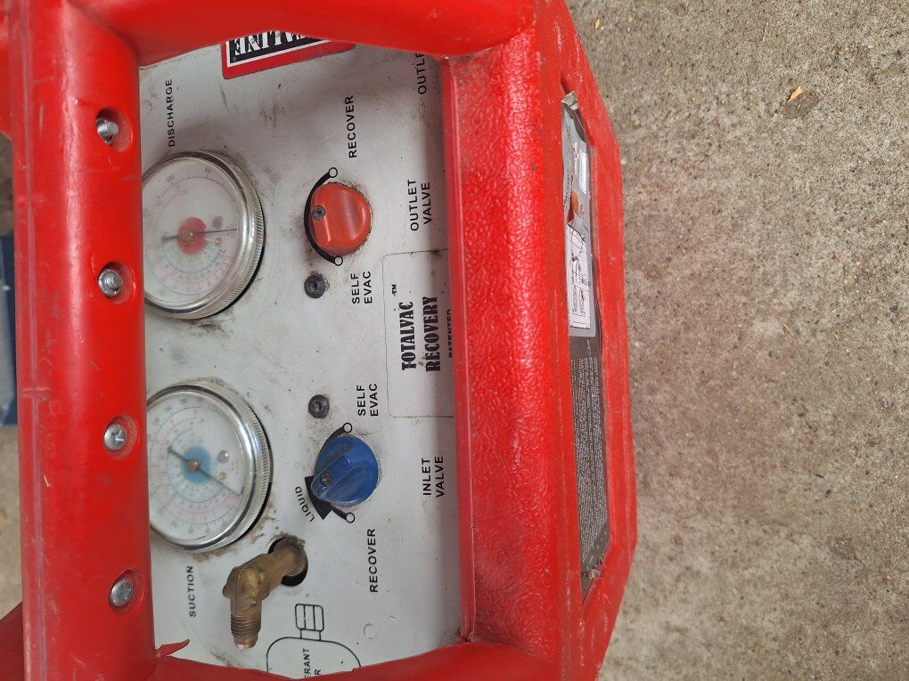 Freon recovery machine