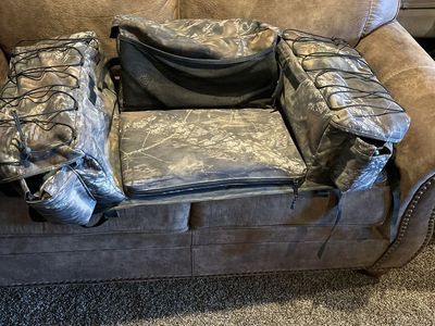 Four wheeler seat and pack