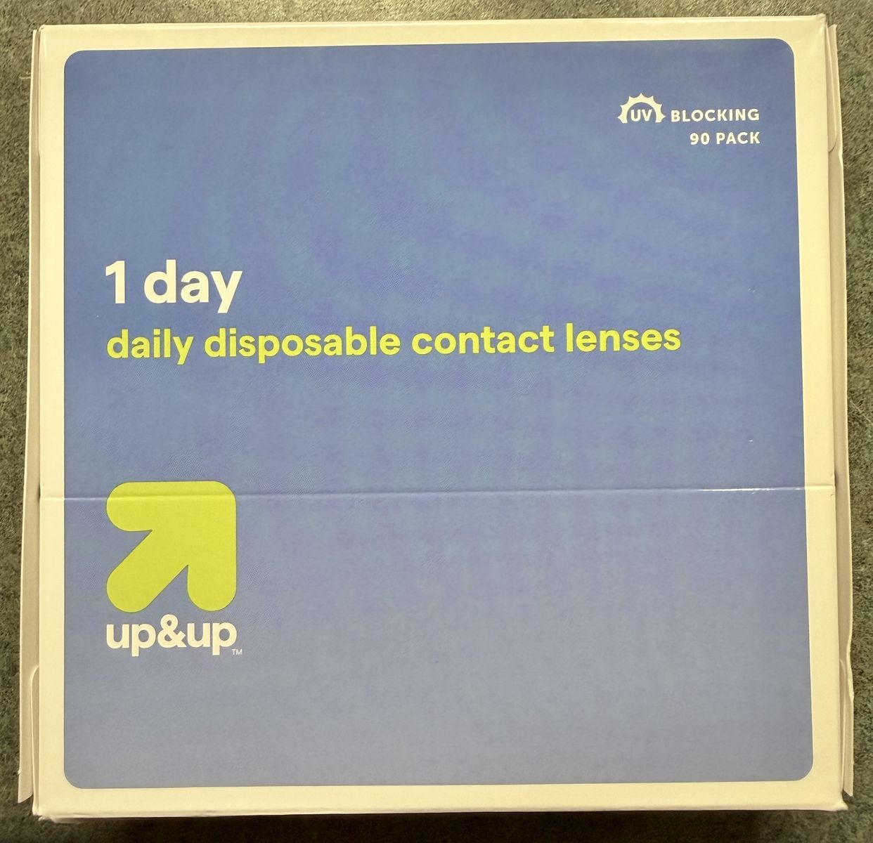 -2.25 (7 Boxes) up&up Daily Disposable Contact Lenses 