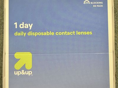 -2.25 (7 Boxes) up&up Daily Disposable Contact Lenses