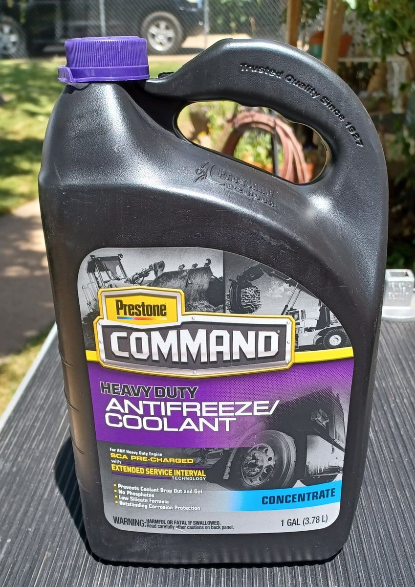 NEW Prestone Command Heavy Duty Antifreeze/Coolant