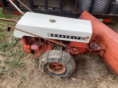 Gravely field tractor