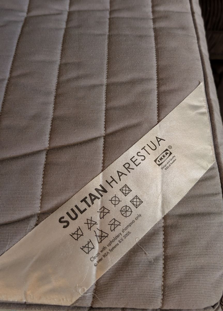 Ikea Sultan Harestua Mattress, Approx 77" x 58" x 7", Full Size, Gray, Camper RV, VAN