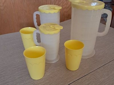 Vintage Pitchers and Cups