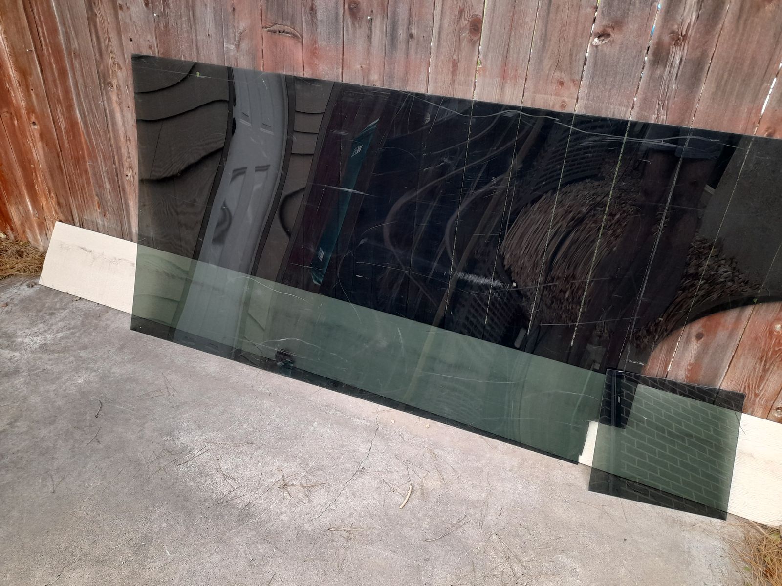 Tinted Plexiglass acrylic