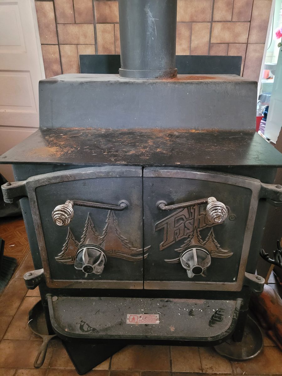 Fisher wood burning stove