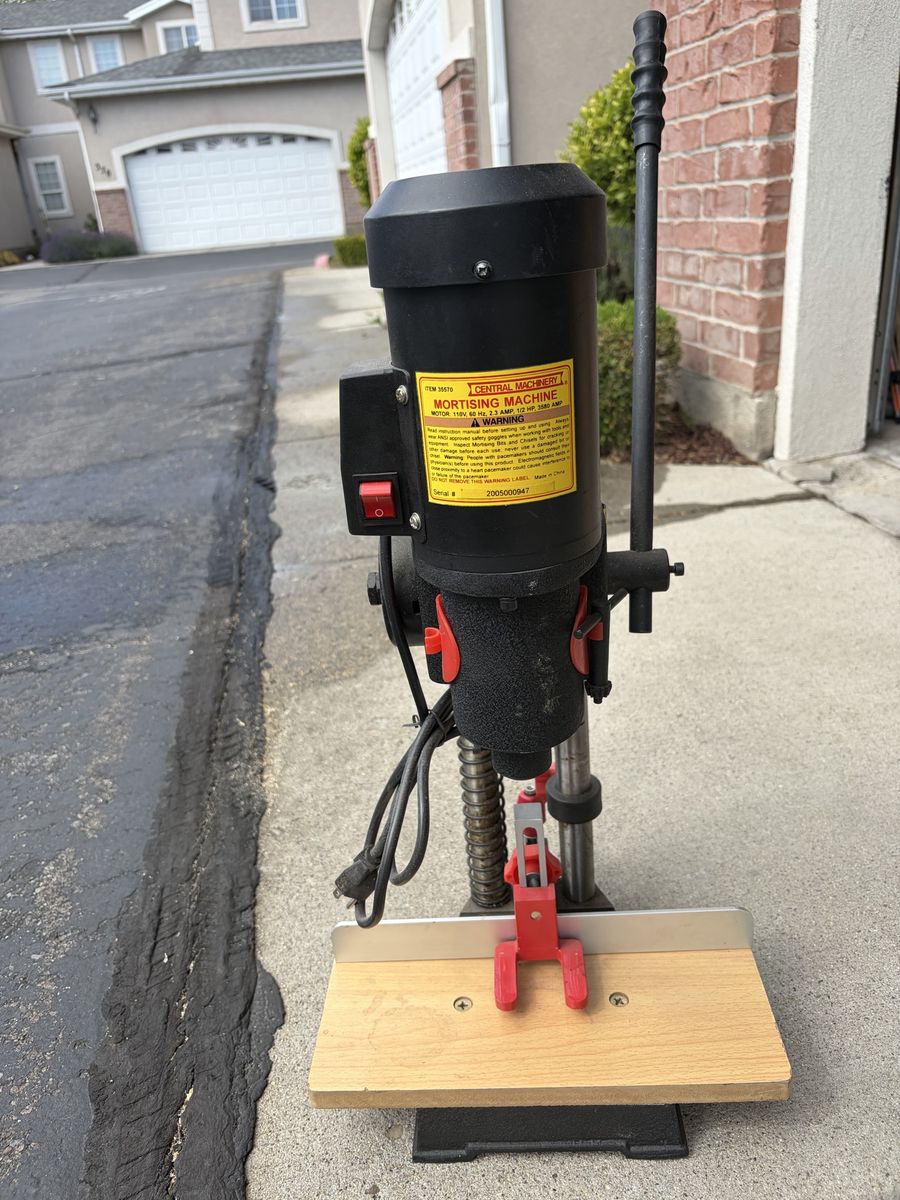 Central Machinery Mortising Machine