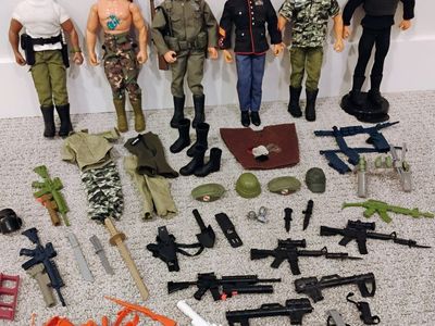 12" gi joes 30 years old like new