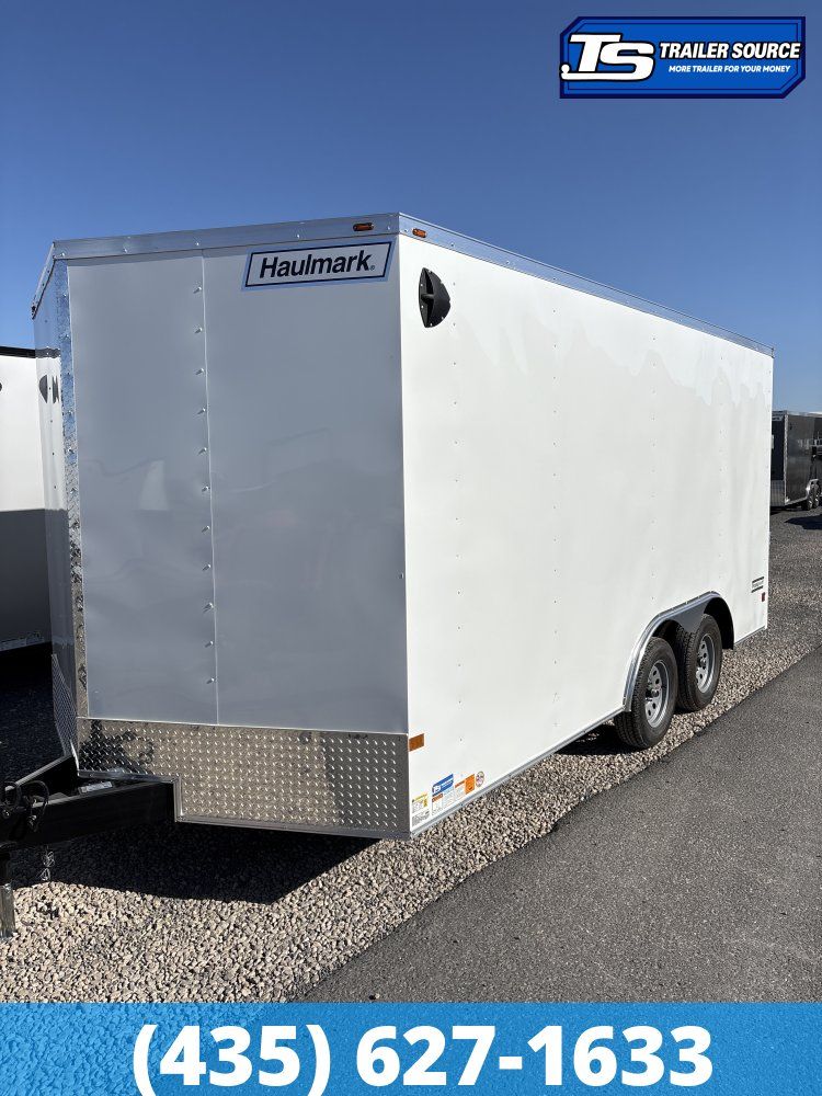 8.5x16 Haulmark Passport DELUXE Enclosed Cargo Trailer - 7'0" Interior - 7K GVWR -