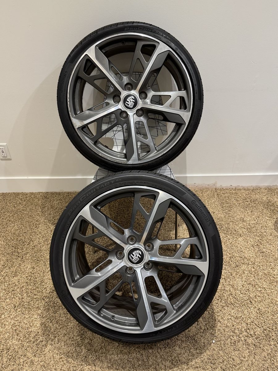 Porsche Taycan OEM wheels and tires