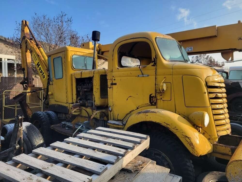 1941 GMC cabover/Hopto backhoe $4500 cash/venmo