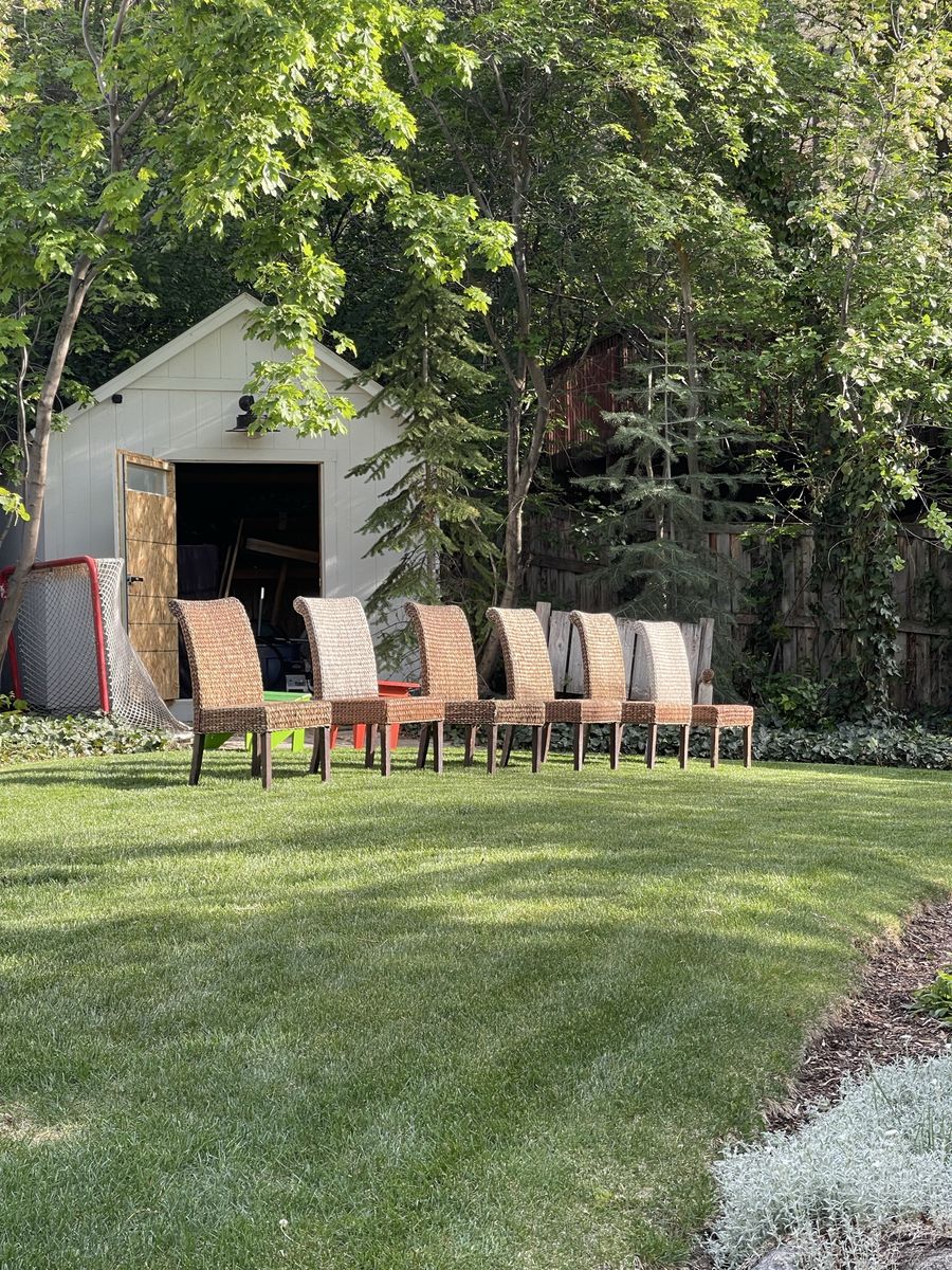 FREE Wicker Chairs for a project!