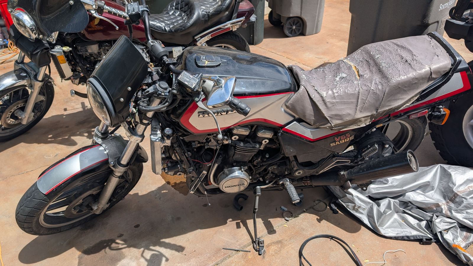 V65 sabre - non running