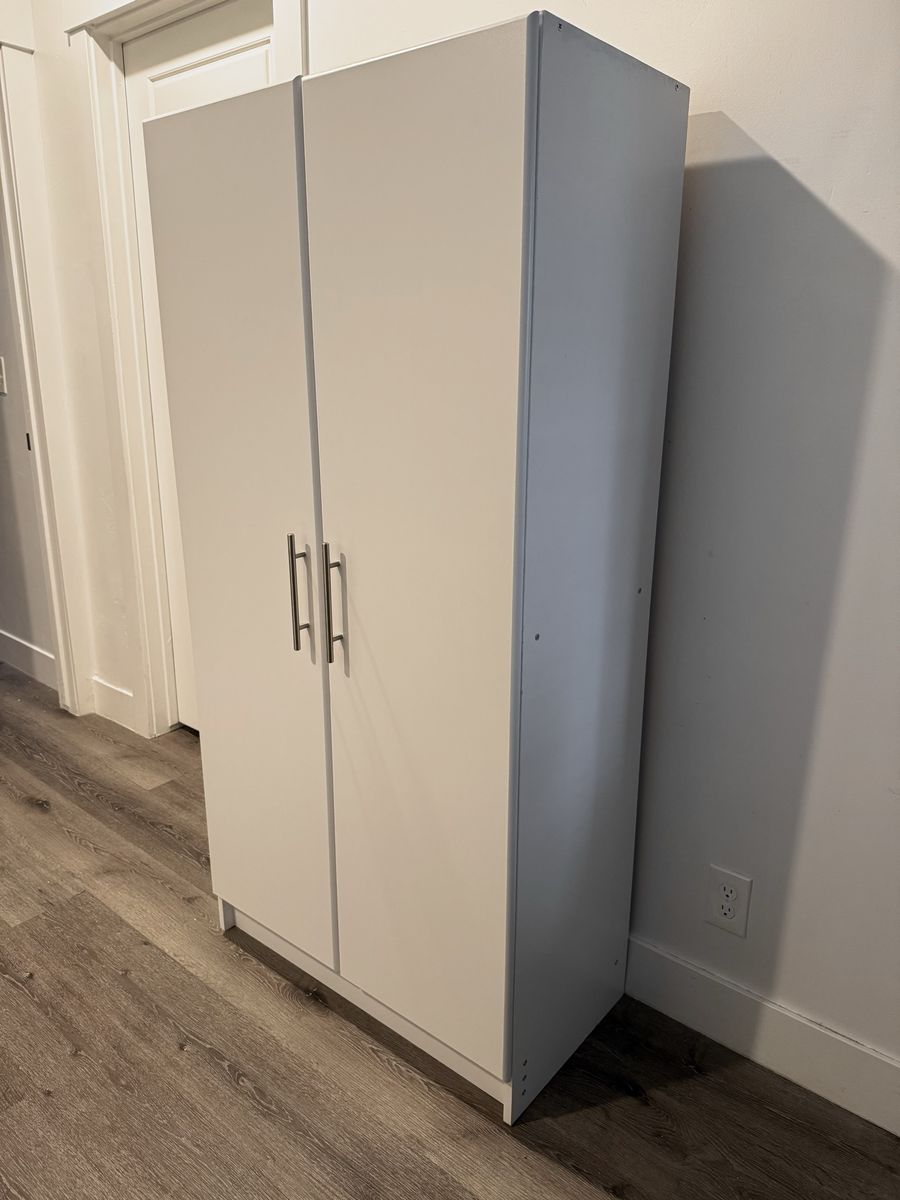 Brand New White Storage Cabinet/ Pantry Cabinet