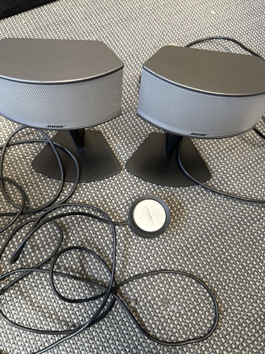 Bose Companion 5 Multimedia Speaker System 2.1 - Complete & Fully Functional PC Audio
