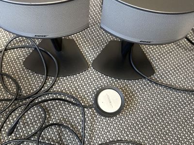 Bose Companion 5 Multimedia Speaker System 2.1 - Complete & Fully Functional PC Audio
