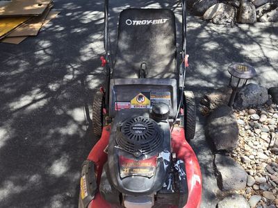 Free Lawn mower needs fly wheel break repair