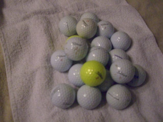 TITLEIST PROV1X EXPERIENCED BALLS. NO WATER BALLS.   $ 10 DZ.