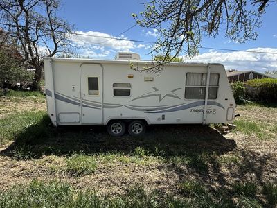 Travel Star Travel Trailer - White, Dual Axle, Ready for Your Next Adventure